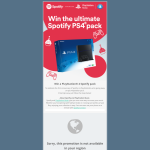 Win a PlayStation 4 Spotify pack