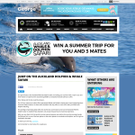 Win a Quad Pass to  Auckland Whale & Dolphin Safari