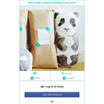 Win a Rebecca Kiff Baby Panda Softie