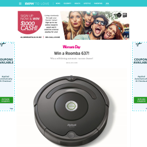 Win a Roomba 637