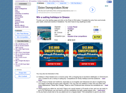 Win a sailing holidays in Greece