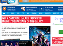 Win a Samsung Galaxy Tab S + Tickets to see Guardians of the Galaxy