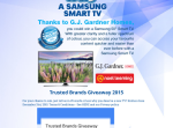 Win a Samsung Smart TV