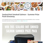 Win a Sealord Hot Smoked Salmon - Summer Prize Pack