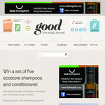 Win a set of five ecostore shampoos and conditioners