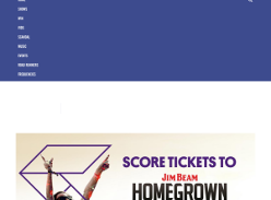 Win a side of stage experience at Jim Beam Homegrown