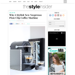 Win A Stylish New Nespresso Pixie Clip Coffee Machine