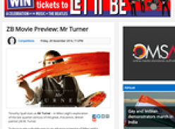 Win a Ticket to Mr Turner 