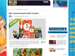 WIN A Tomato Growing Pack With Tui Garden!