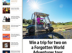 Win a trip for two on a Forgotten World Adventures tour