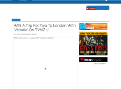 Win a trip for two to London