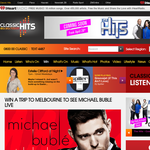 Win a trip to Melbourne to see Michael Buble Live!