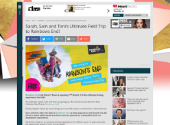 Win a trip to Rainbows End