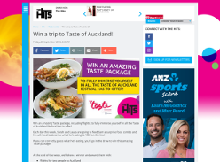 Win a trip to Taste of Auckland