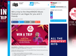 Win a trip to the iHeartRADIO Music Festival in Las Vegas 