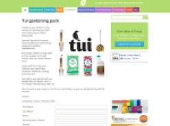 Win a Tui gardening pack