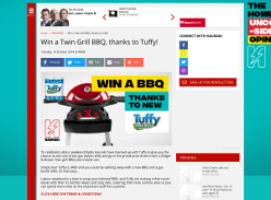 Win a Twin Grill BBQ