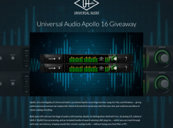 Win a Universal Audio Apollo 16