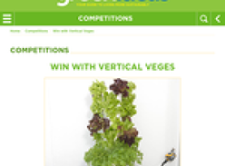 Win a Vertical Vege Garden