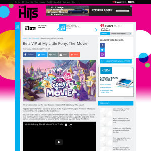 Win a VIP at My Little Pony: The Movie