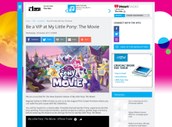 Win a VIP at My Little Pony: The Movie