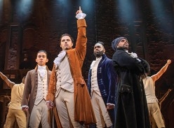 Win a VIP Deluxe double pass to see Hamilton