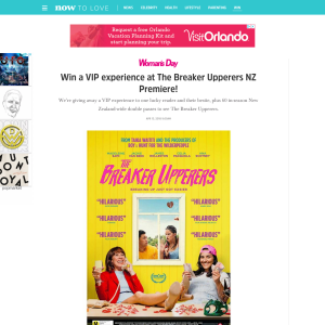 Win a VIP experience at The Breaker Upperers NZ Premiere