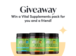 Win a Vital Supplement Pack