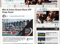 Win A Volvo Ocean Race VIP Prize Pack!