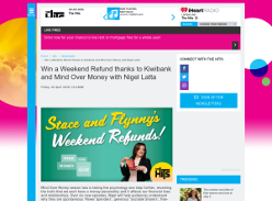 Win a Weekend Refund thanks to Kiwibank and Mind Over Money with Nigel Latta