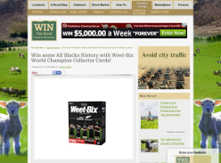 Win a Weet-Bix All Blacks prize pack | The Rural