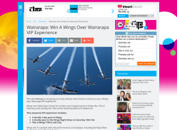 Win A Wings Over Wairarapa VIP Experience