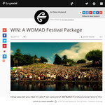Win a Womad Festival Package 