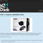 Win a Yamaha AirWired Dock 