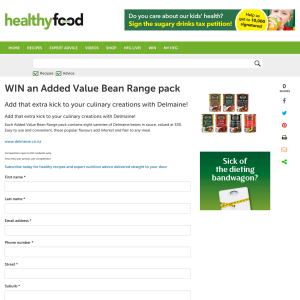Win an Added Value Bean Range pack