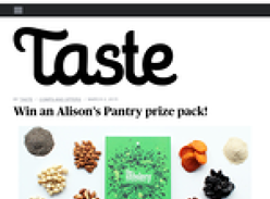 Win an Alison's Pantry prize pack!