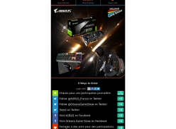 Win an AORUS GeForce GTX 1060 6GB or 1 of 2 AORUS Bundles