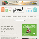 Win an ecostore Healthy Kitchen's pack!