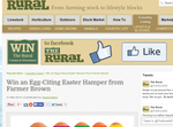 Win an Egg-Citing Easter Hamper from Farmer Brown