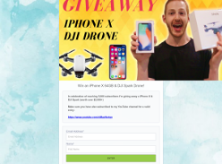 Win an iPhone X & DJI Spark Drone Bundle