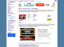 Win an LG LED LCD TV + free Netflix