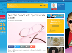 Win and Feel The ComFit with Specsavers & Coast!