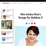 Win Anika Moa's 'Songs for Bubbas 2'