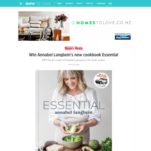 Win Annabel Langbein’s new cookbook Essential
