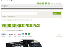 Win Big Guinness Prize Pack