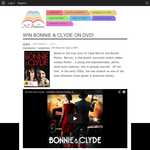Win Bonnie & Clyde on DVD