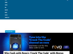Win Cash with Rova's Crack The Code with Novus