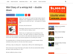 Win! Diary of a wimpy kid ? double down