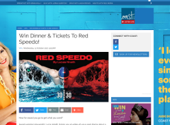 Win Dinner & Tickets To Red Speedo