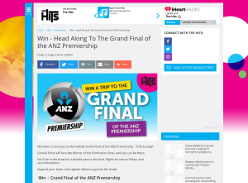 Win double pass to the Grand Final of the ANZ Premiership
